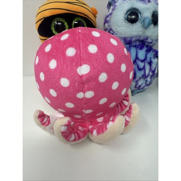 Ty Assorted Beanie Boos LOT OF 8 Mask Coconut Tracey Oscar Cinder Lollipop Ollie - Picture 14 of 16